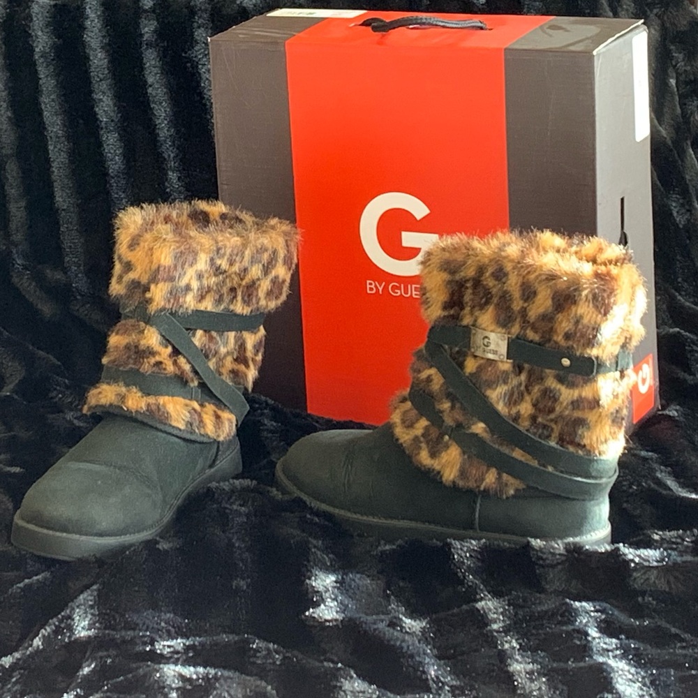 Guess Cheetah Boots